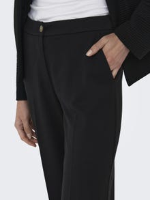 ONLY Straight Tapered Fit High waist Trousers -Black - 15298576