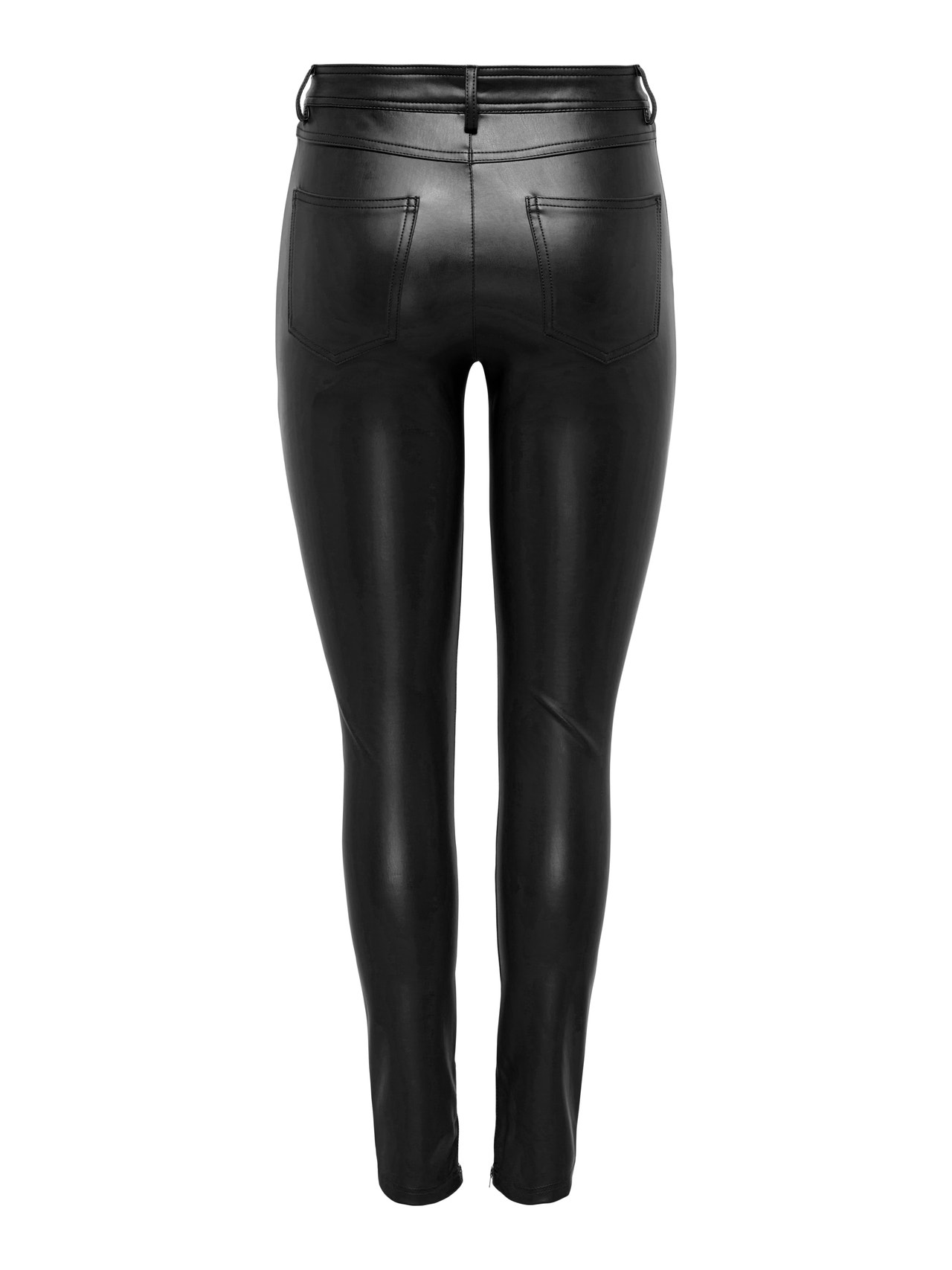 ONLY Skinny Fit Mittlere Taille Leggings -Black - 15298591