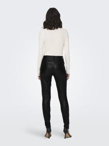 ONLY Leggings Skinny Fit Taille moyenne -Black - 15298591