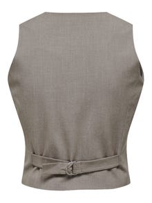ONLY Tailored Waistcoat -Brushed Nickel - 15298615
