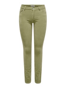 ONLY Pantalons Skinny Fit Taille moyenne -Mermaid - 15298649