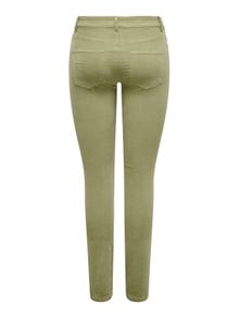 ONLY Pantalons Skinny Fit Taille moyenne -Mermaid - 15298649