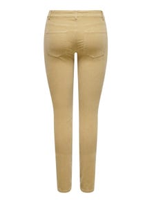 ONLY Pantalones Corte skinny Cintura media -Tannin - 15298649