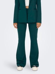 ONLY Trousers with flared fit -Dark Sea - 15298660