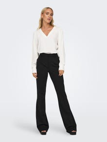 ONLY Trousers with flared fit -Black - 15298660