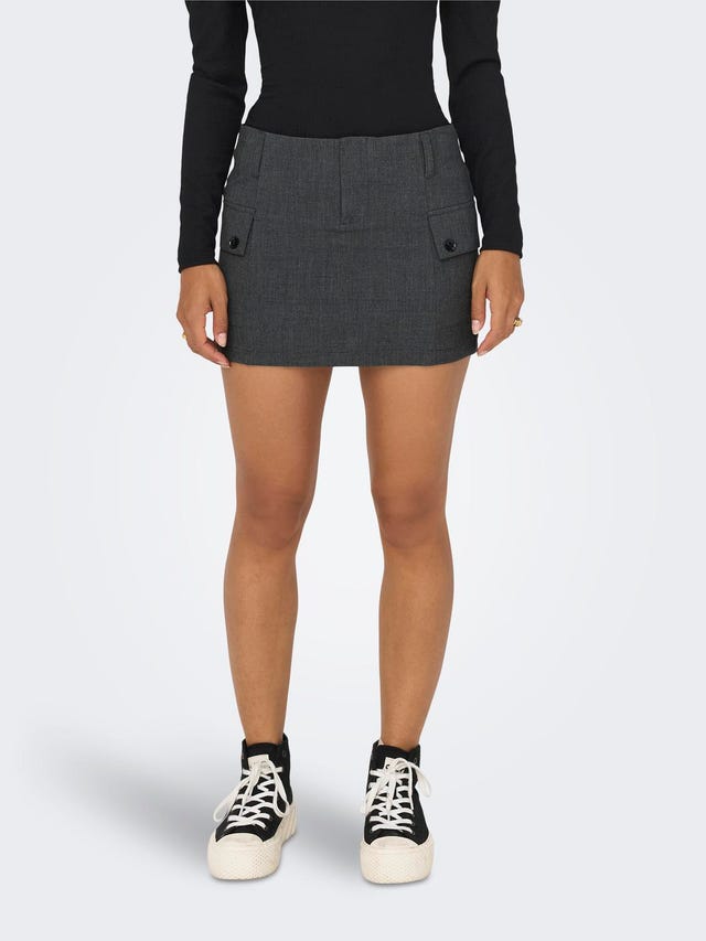ONLY Mid waist Mini skirt - 15298713