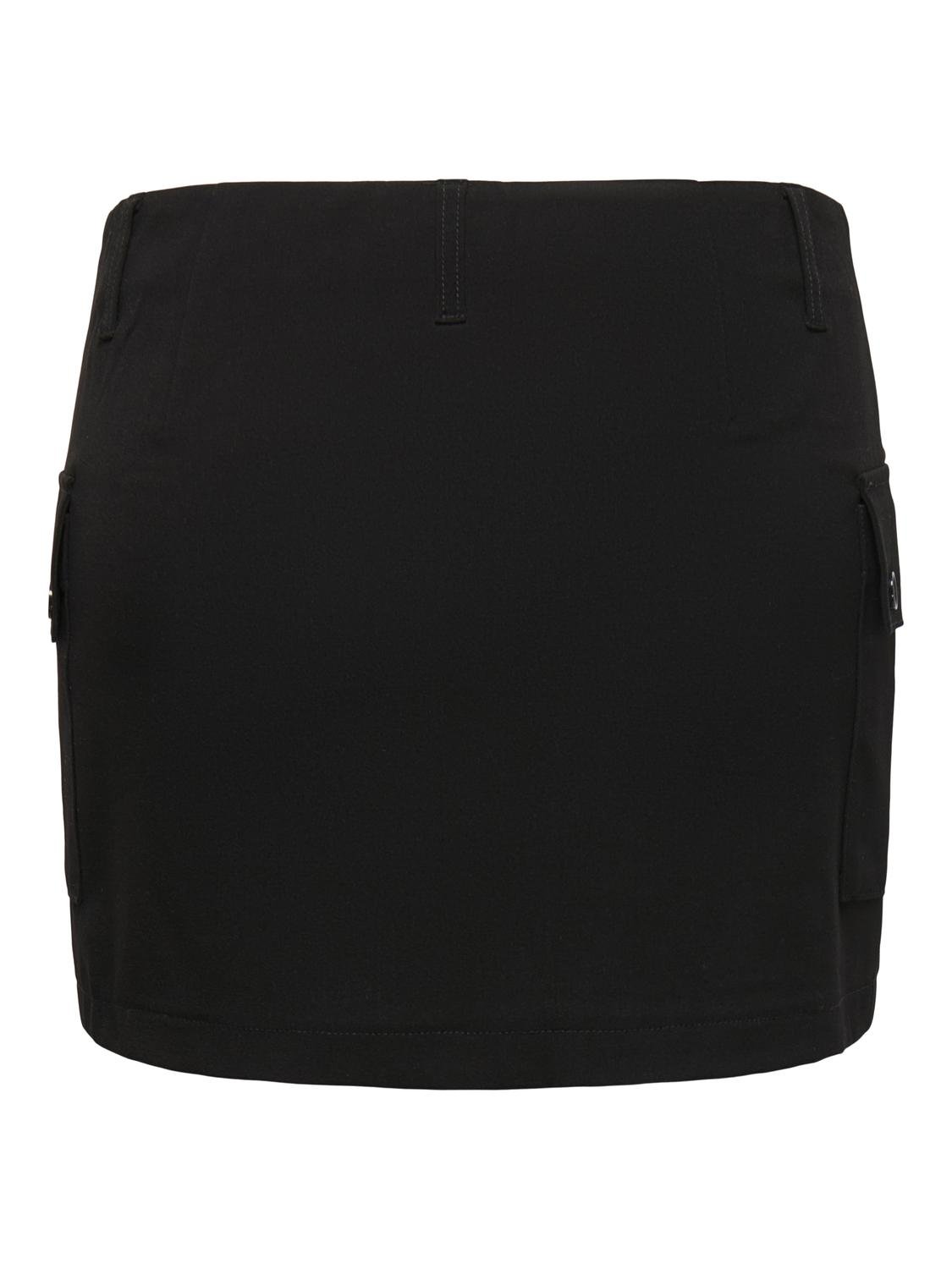 ONLY Mid waist Mini skirt -Black - 15298713