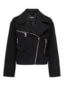 ONLY Spread collar Jacket -Black - 15298730