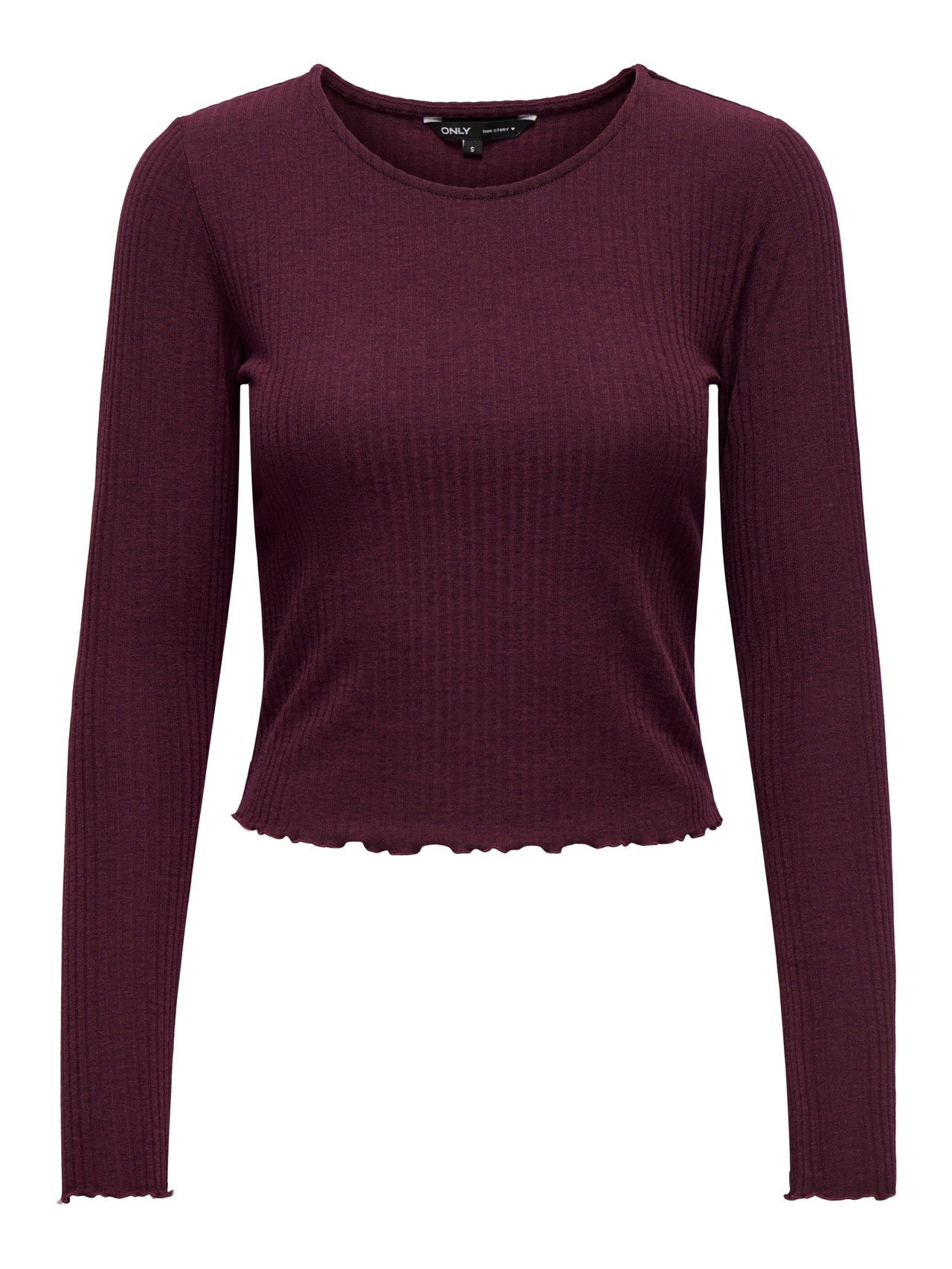 ONLY O-neck top -Winetasting - 15298796