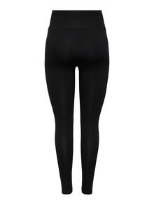 ONLY Leggings Slim Fit Taille haute -Black - 15298806