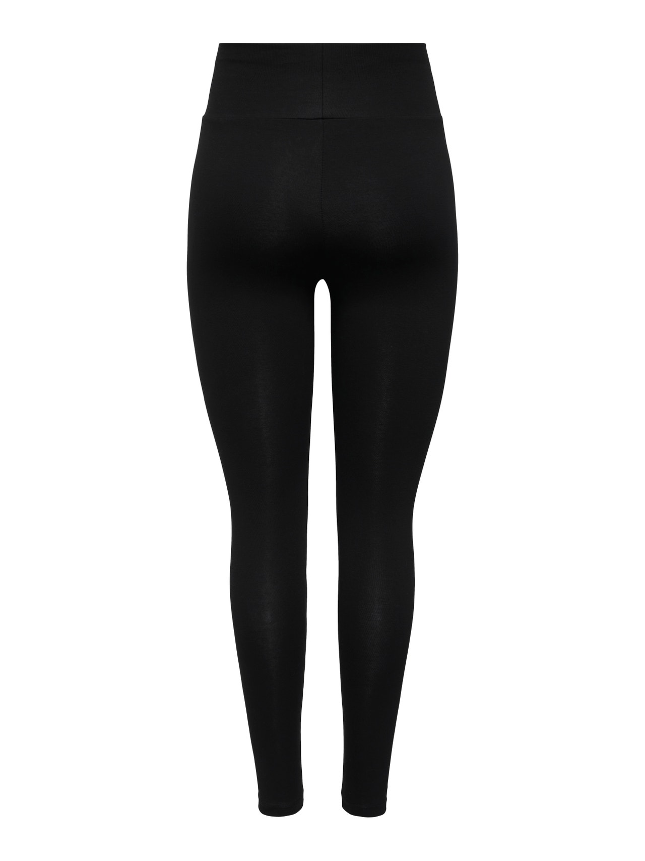 Sports tights with high waist, Black