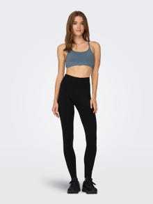 ONLY Slim Fit Hohe Taille Leggings -Black - 15298806
