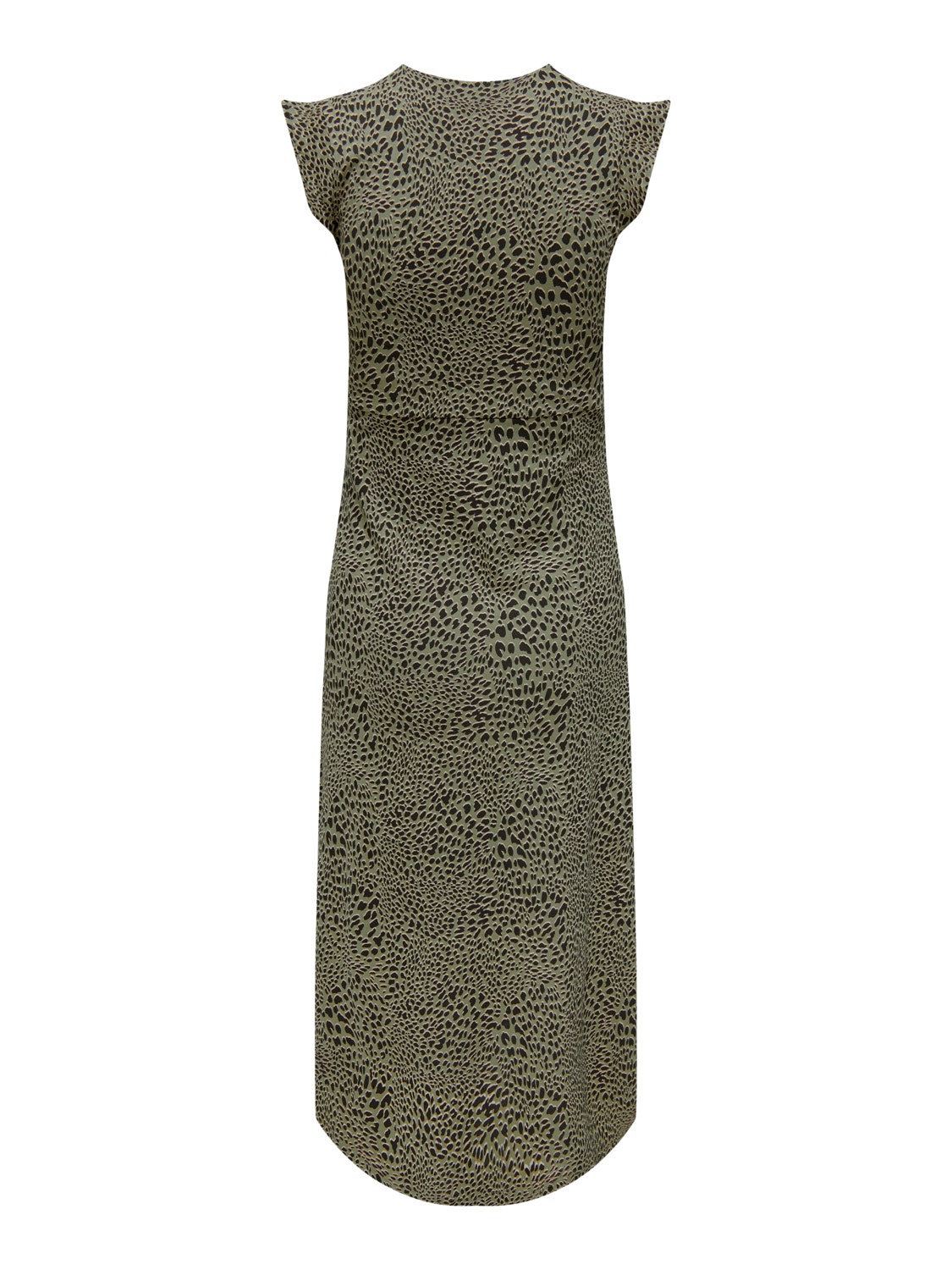 ONLY Mama printed midi dress -Mermaid - 15298822