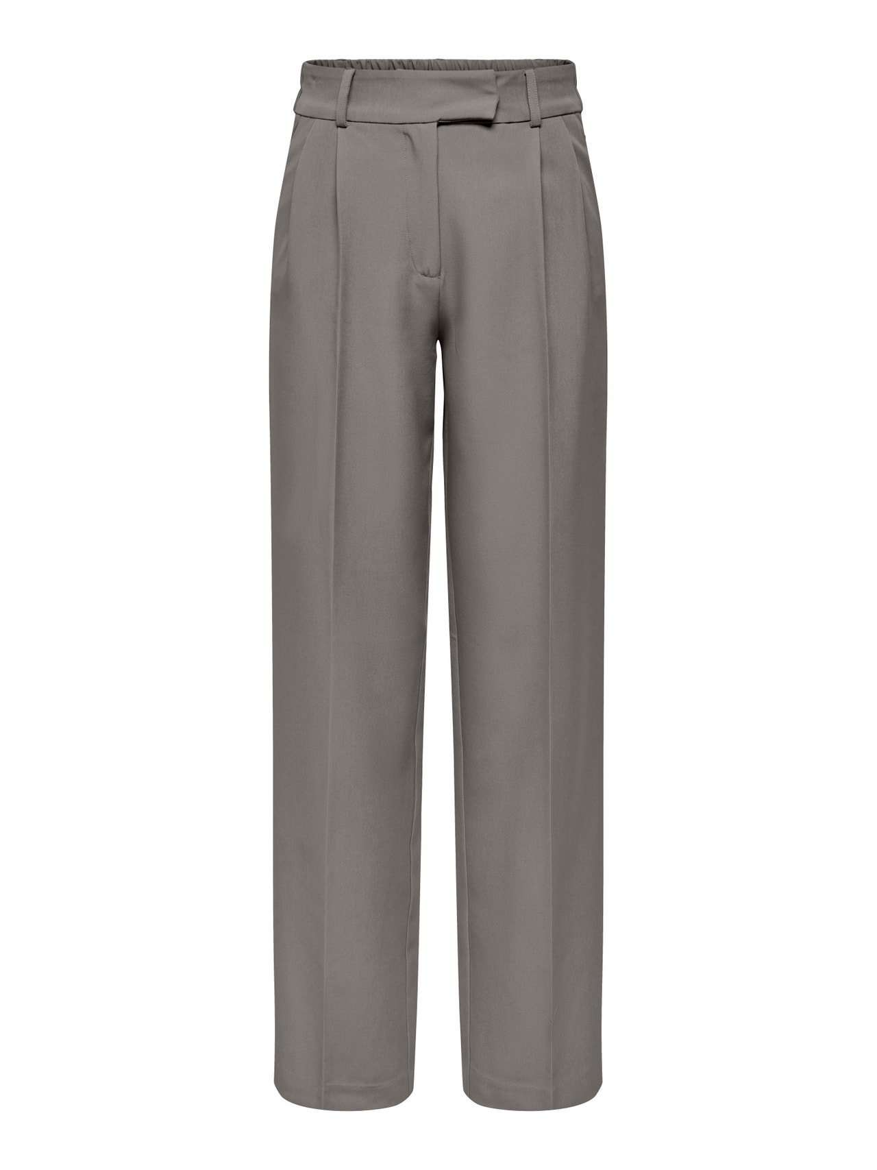 ONLY Klassiske bukser med høj talje  -Steeple Gray - 15298840