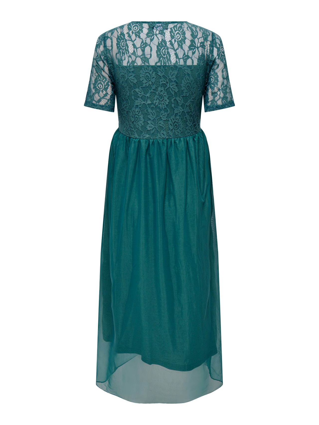 ONLY Mama Mesh midi kjole -Sagebrush Green - 15298880