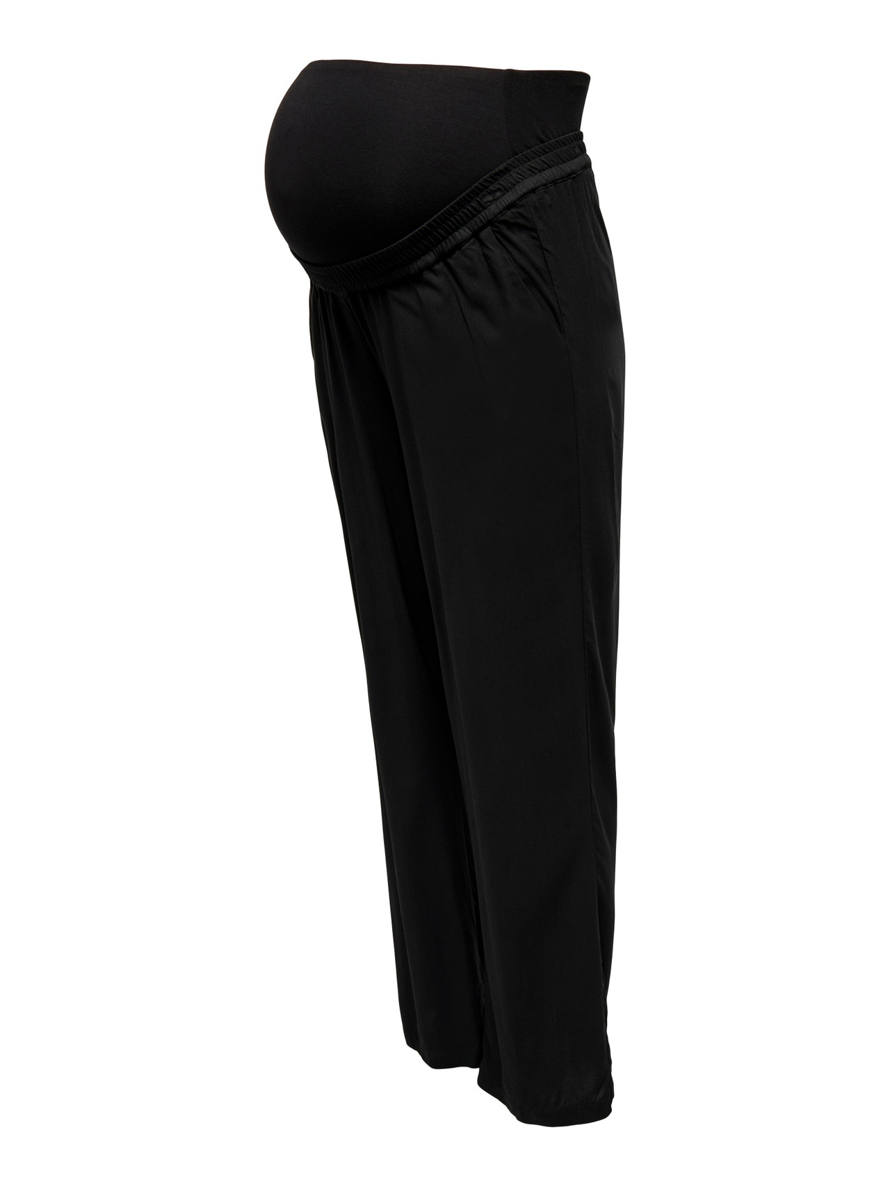 ONLY Normal geschnitten Hohe Taille Hose -Black - 15298890