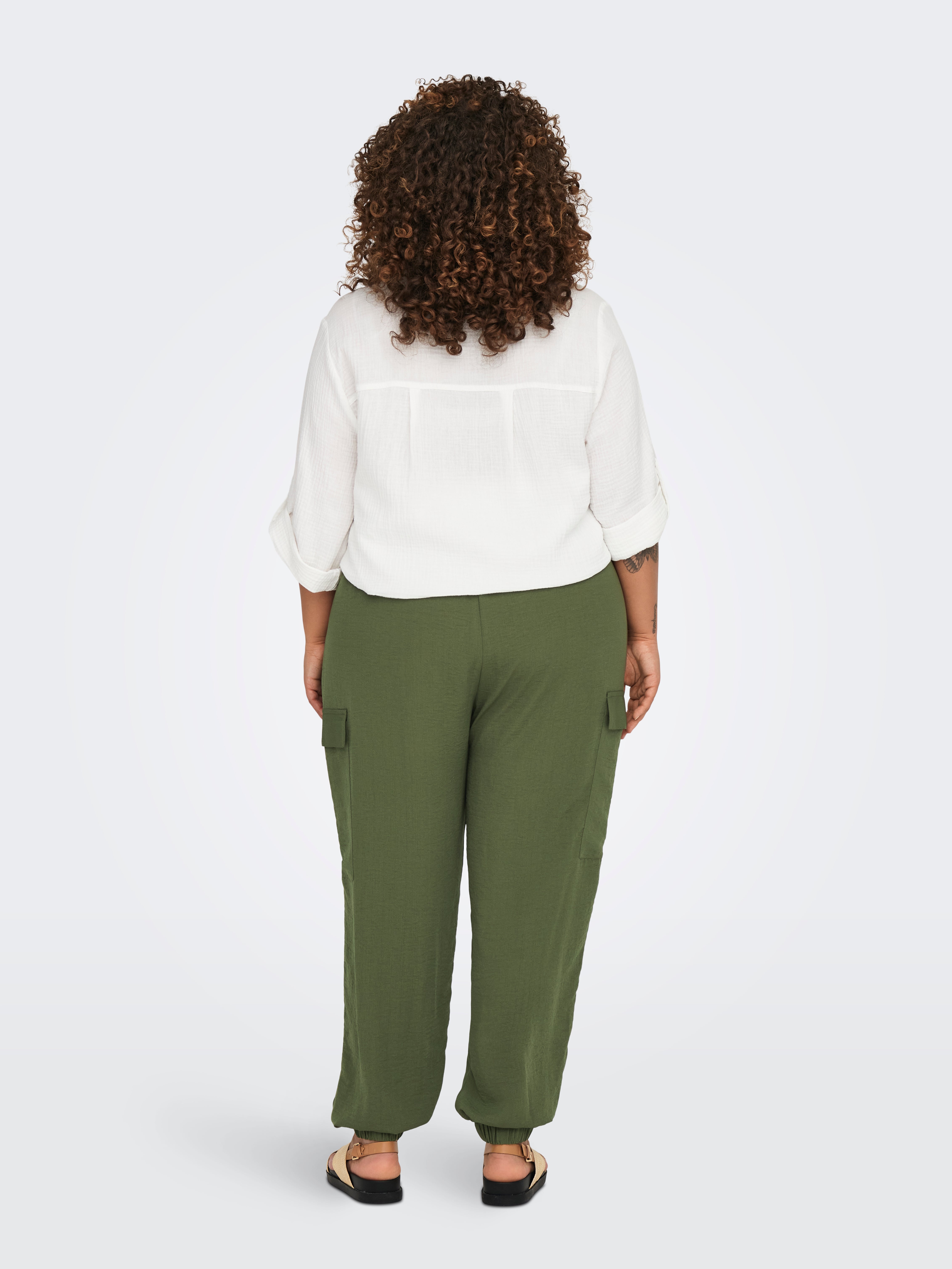 Ladies green combat on sale trousers