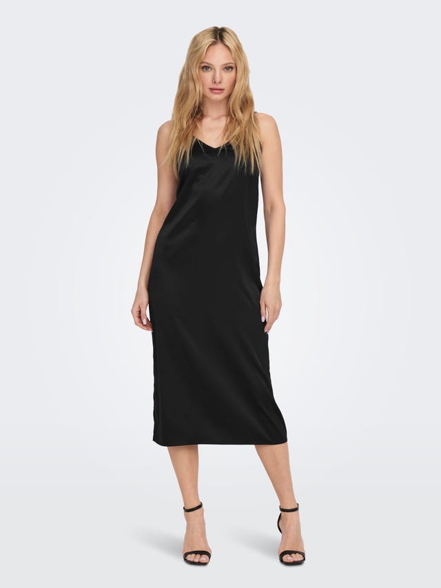 ONLY Tight Fit O-Neck Midi dress - 15299185