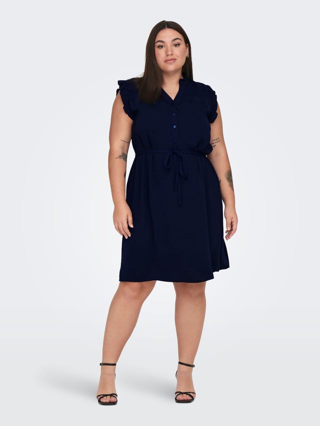 ONLY Regular Fit V-Neck Short dress - 15299281