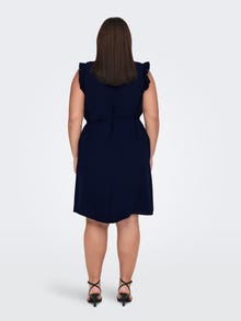 ONLY Regular Fit V-Neck Short dress -Sky Captain - 15299281