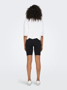 ONLY High waisted cycling shorts with cutout detail -Black - 15299395