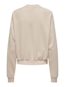 ONLY O-hals sweatshirt -Sandshell - 15299462