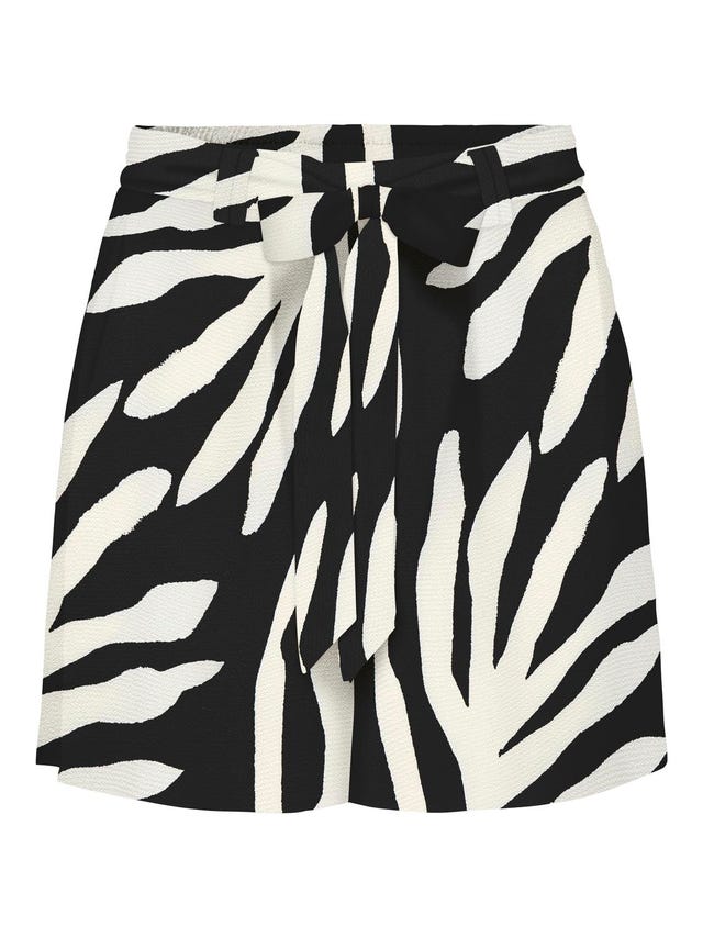 ONLY Belted printed shorts - 15299486