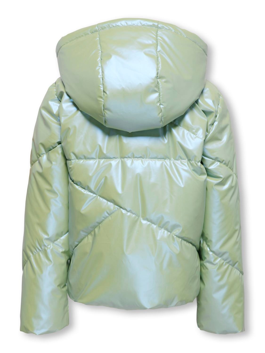 ONLY Detachable hood Jacket -Smoke Green - 15299525
