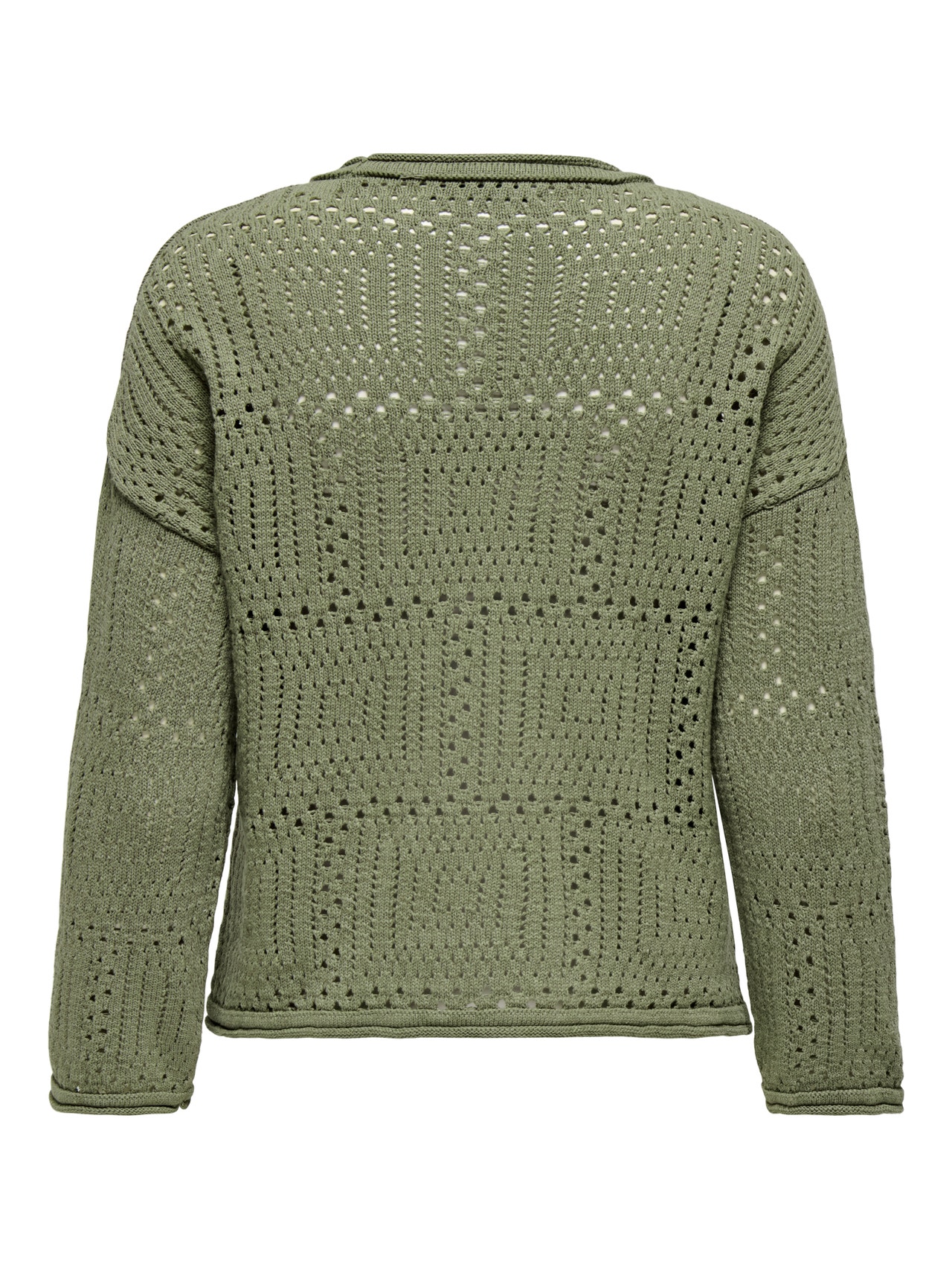ONLY Pull-overs Col rond Petite Épaules tombantes -Desert Sage - 15299551