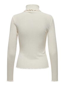 ONLY Top with roll neck -Sandshell - 15299622