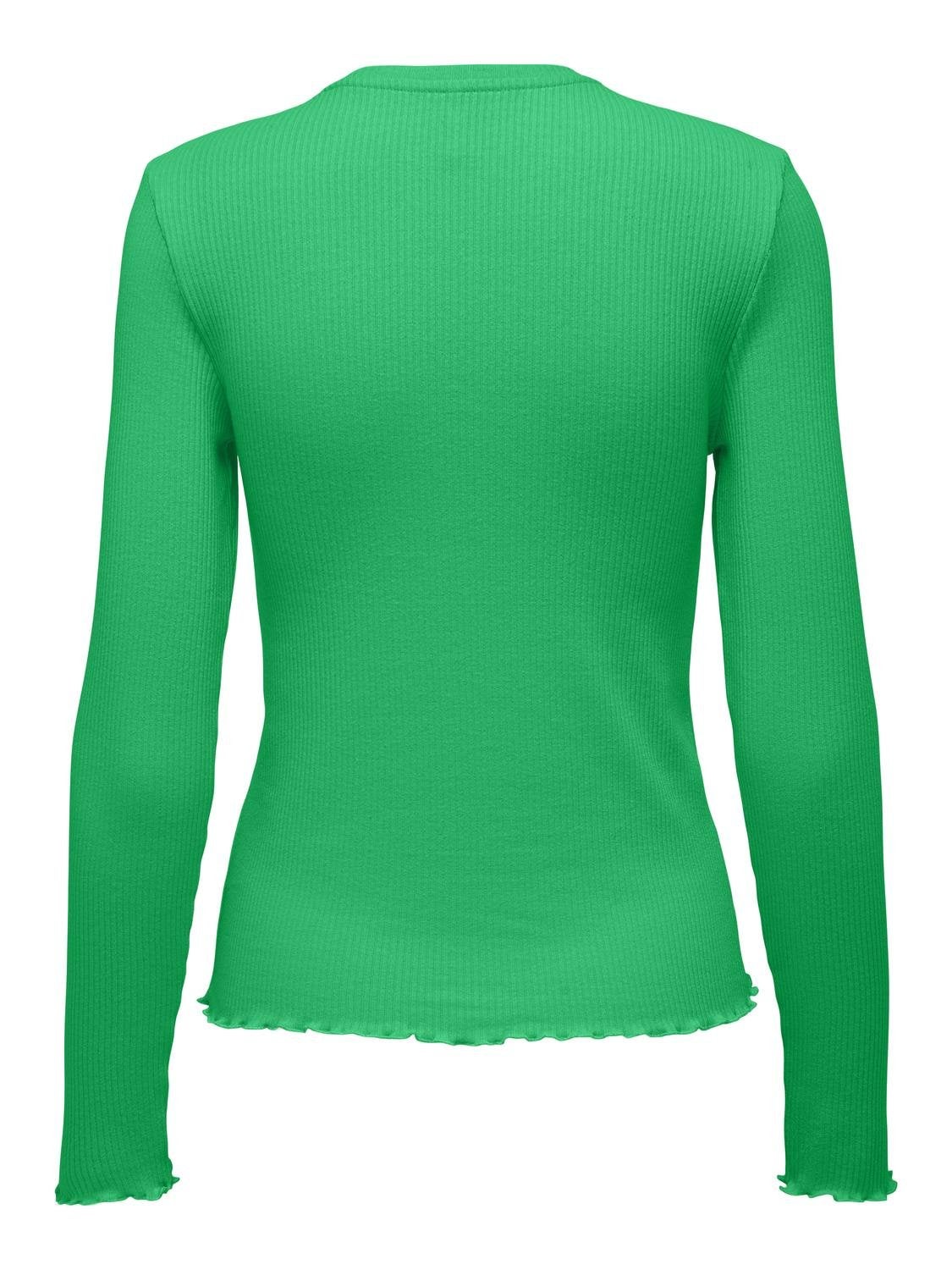 Long sleeve rib top with 20% discount! | ONLY®