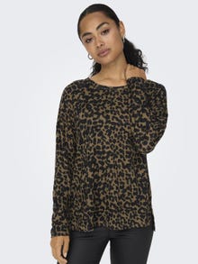 ONLY O-hals top  -Otter - 15299641