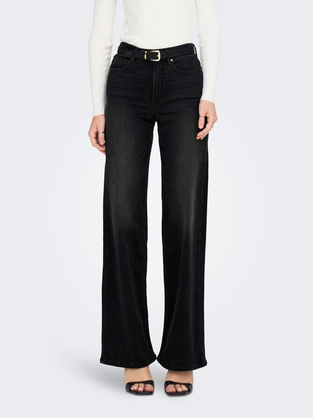 ONLY ONLMADISON BLUSH HIGH WAIST WIDE JEANS - 15299796