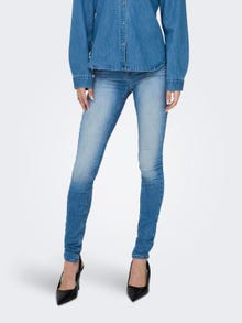 ONLY Jeans Skinny Fit Taille haute -Light Blue Denim - 15300068