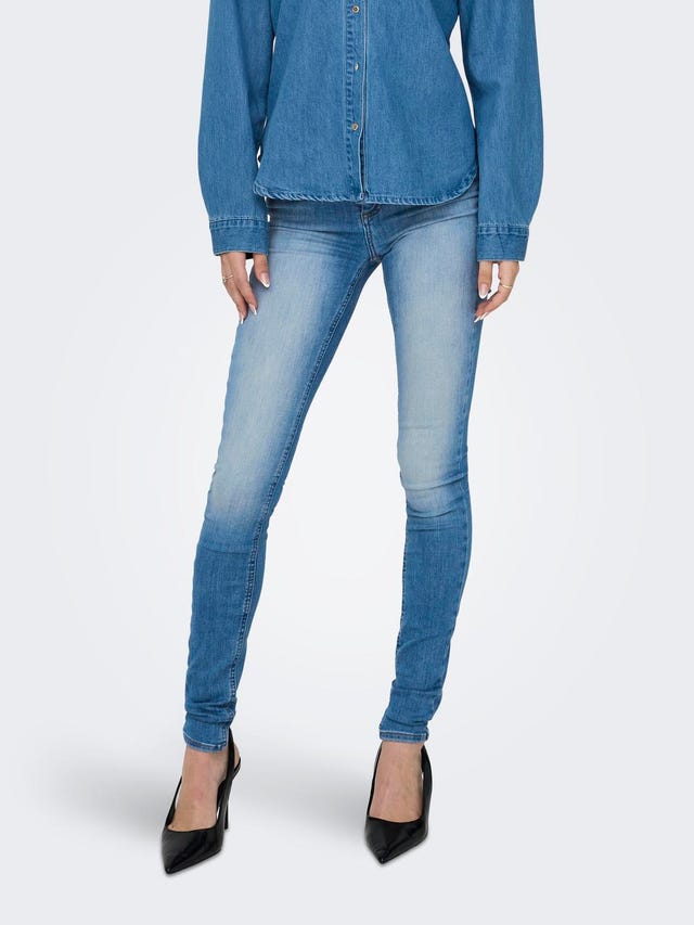 ONLY Jeans Skinny Fit Taille haute - 15300068