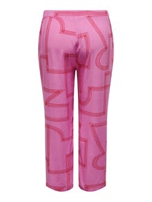 ONLY Curvy printed trousers -Cyclamen - 15300070