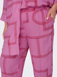 ONLY Pantalons Regular Fit -Cyclamen - 15300070