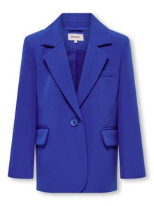 ONLY Oversized Fit Innskårede jakkeslag Blazer -Bluing - 15300091