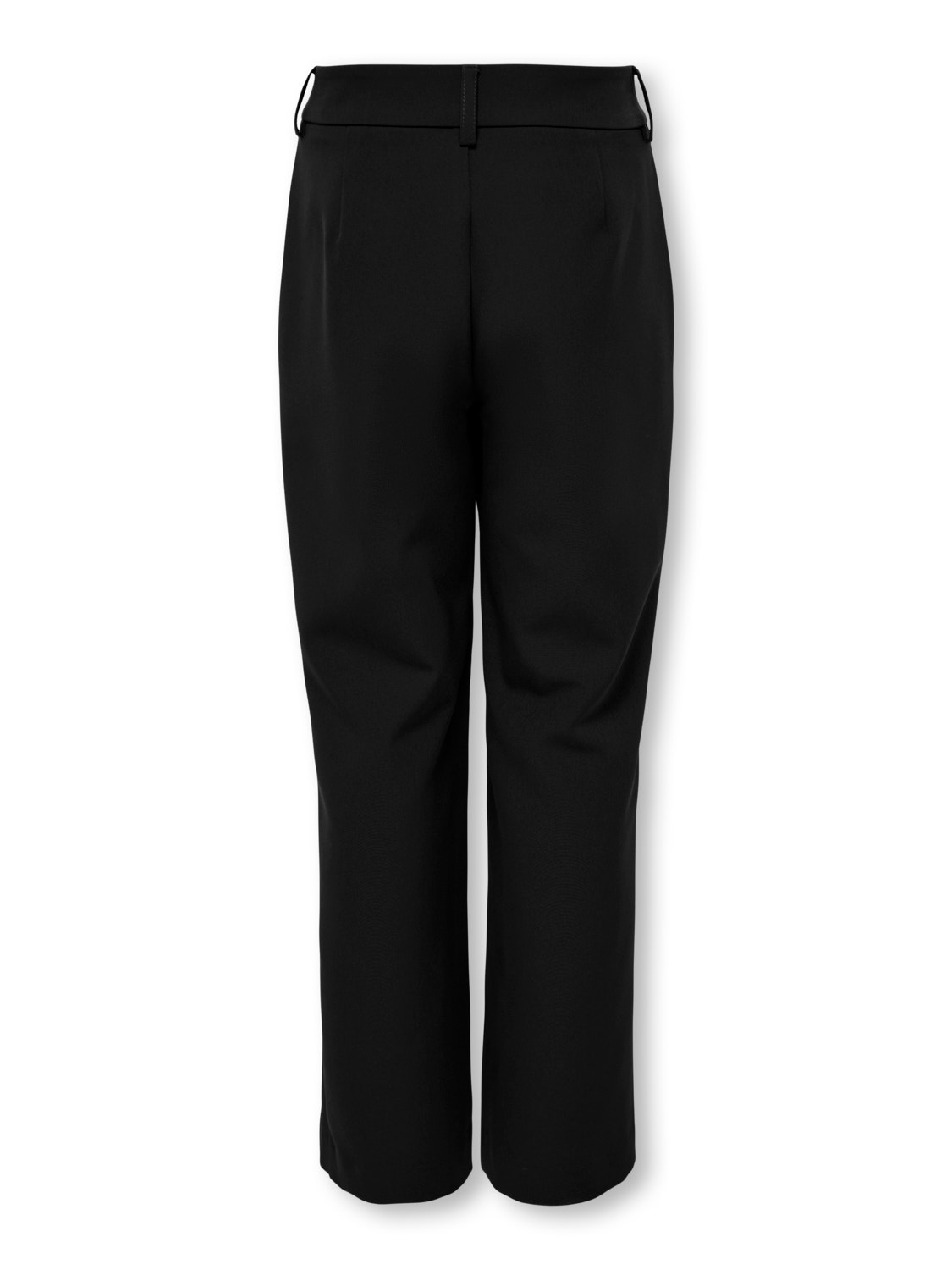 ONLY Straight Fit Mid waist Trousers -Black - 15300093