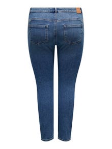ONLY Jeans Skinny Fit Taille moyenne -Medium Blue Denim - 15300125
