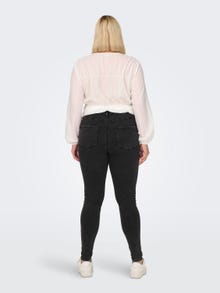 ONLY Skinny fit High waist Jeans -Dark Grey Denim - 15300142