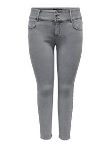 ONLY Liibuv lõige Keskmine vöökoht Teksad -Medium Grey Denim - 15300157
