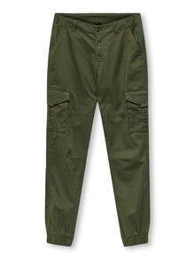 ONLY Pantalons cargo Cargo Fit Taille moyenne -Olive Night - 15300224