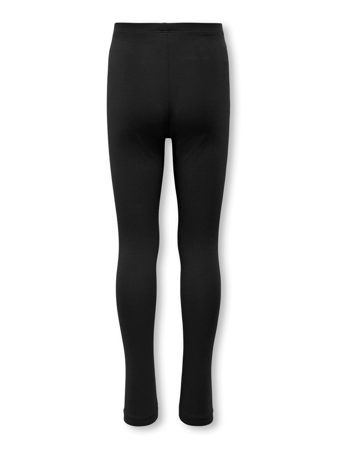 ONLY Leggings with mid waist -Black - 15300232