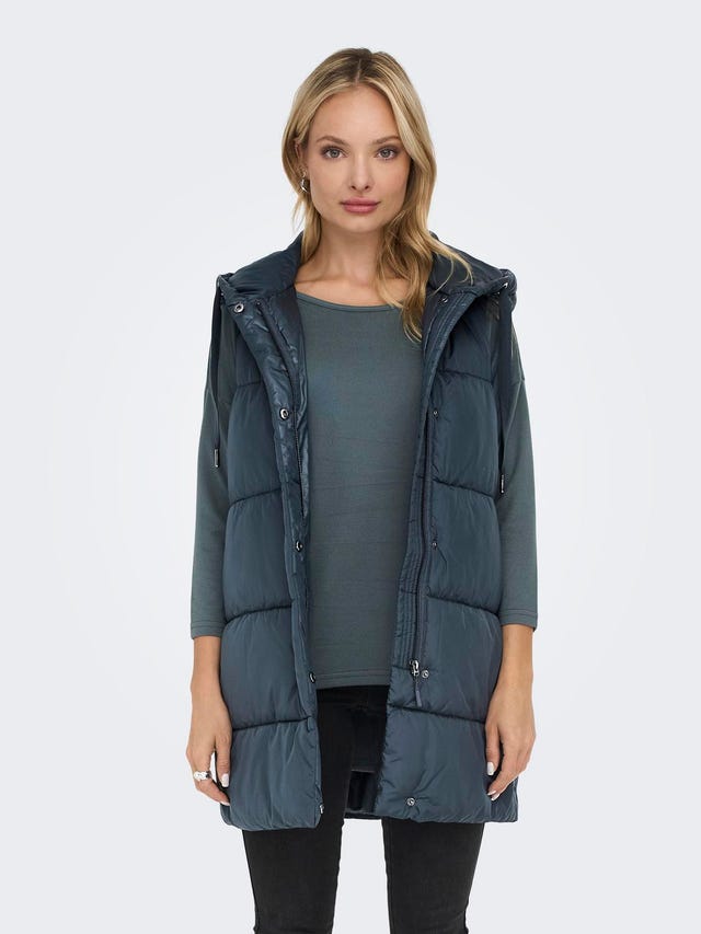 ONLY Hooded puffer vest - 15300256