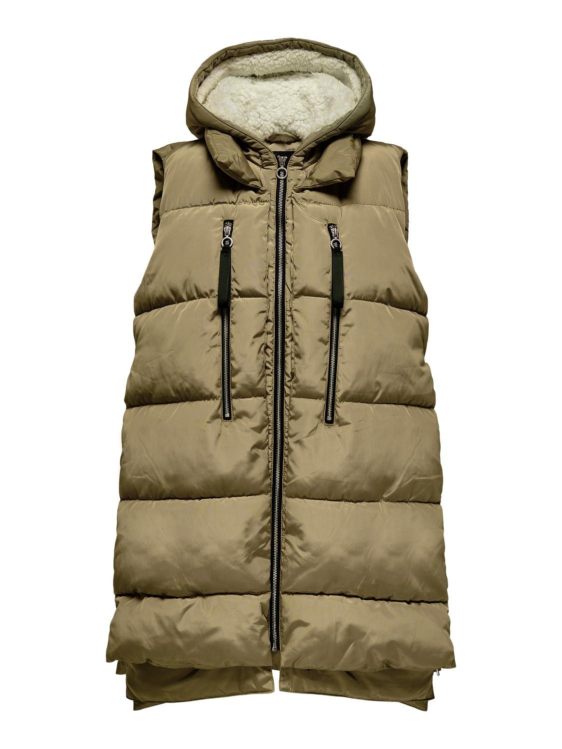 ONLY Capuchon Gilet -Otter - 15300259