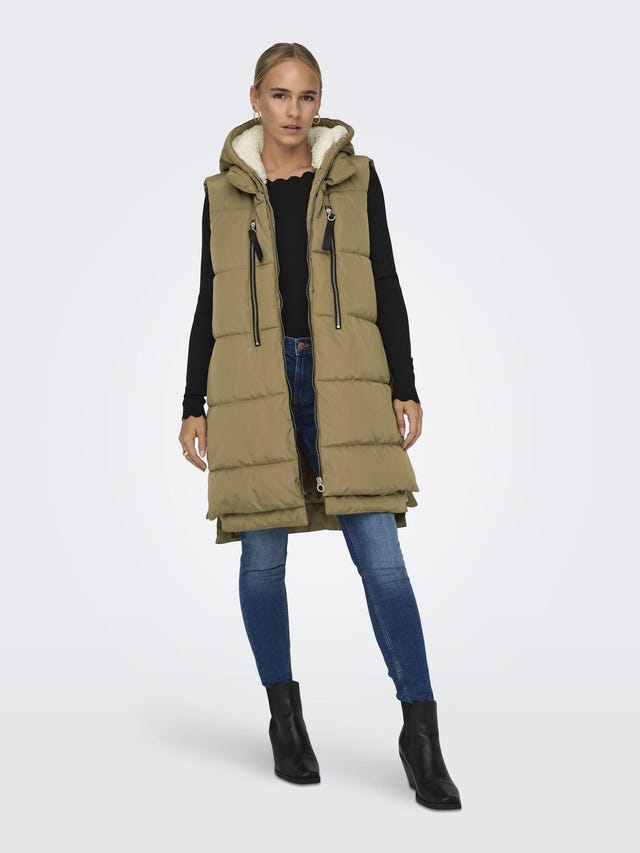 ONLY Gilets anti-froid Capuche - 15300259