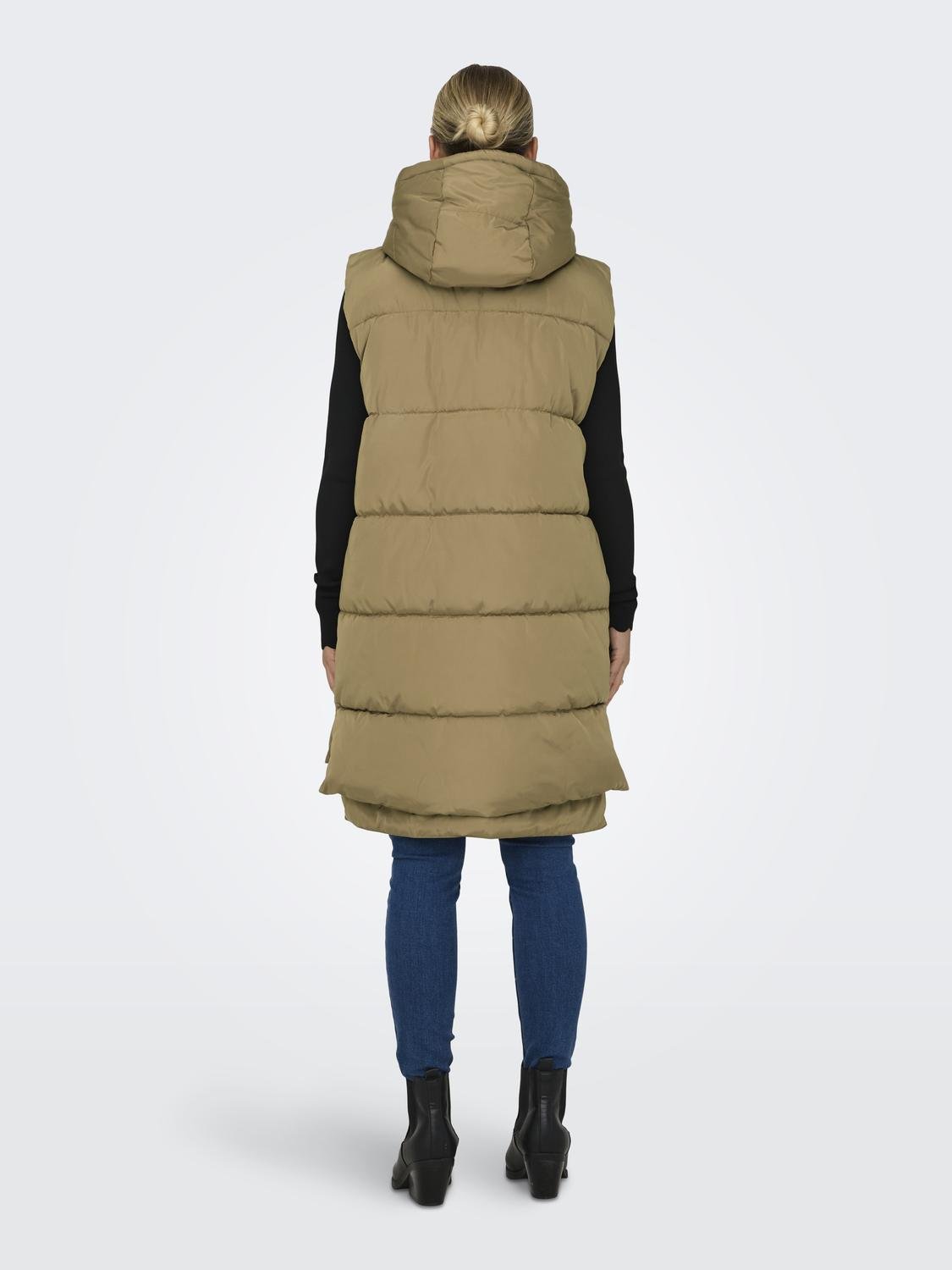 ONLY Capuchon Gilet -Otter - 15300259