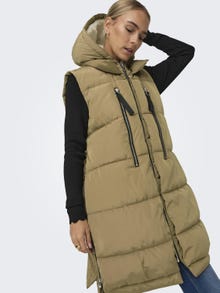 ONLY Gilets anti-froid Capuche -Otter - 15300259