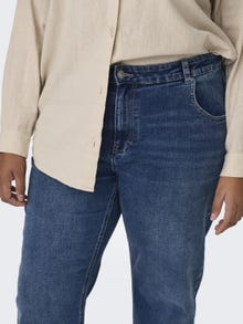 ONLY Mom Fit High waist Jeans -Medium Blue Denim - 15300263